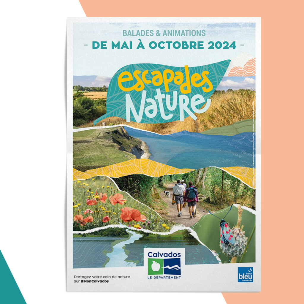 Affiche des Escapades nature 2024